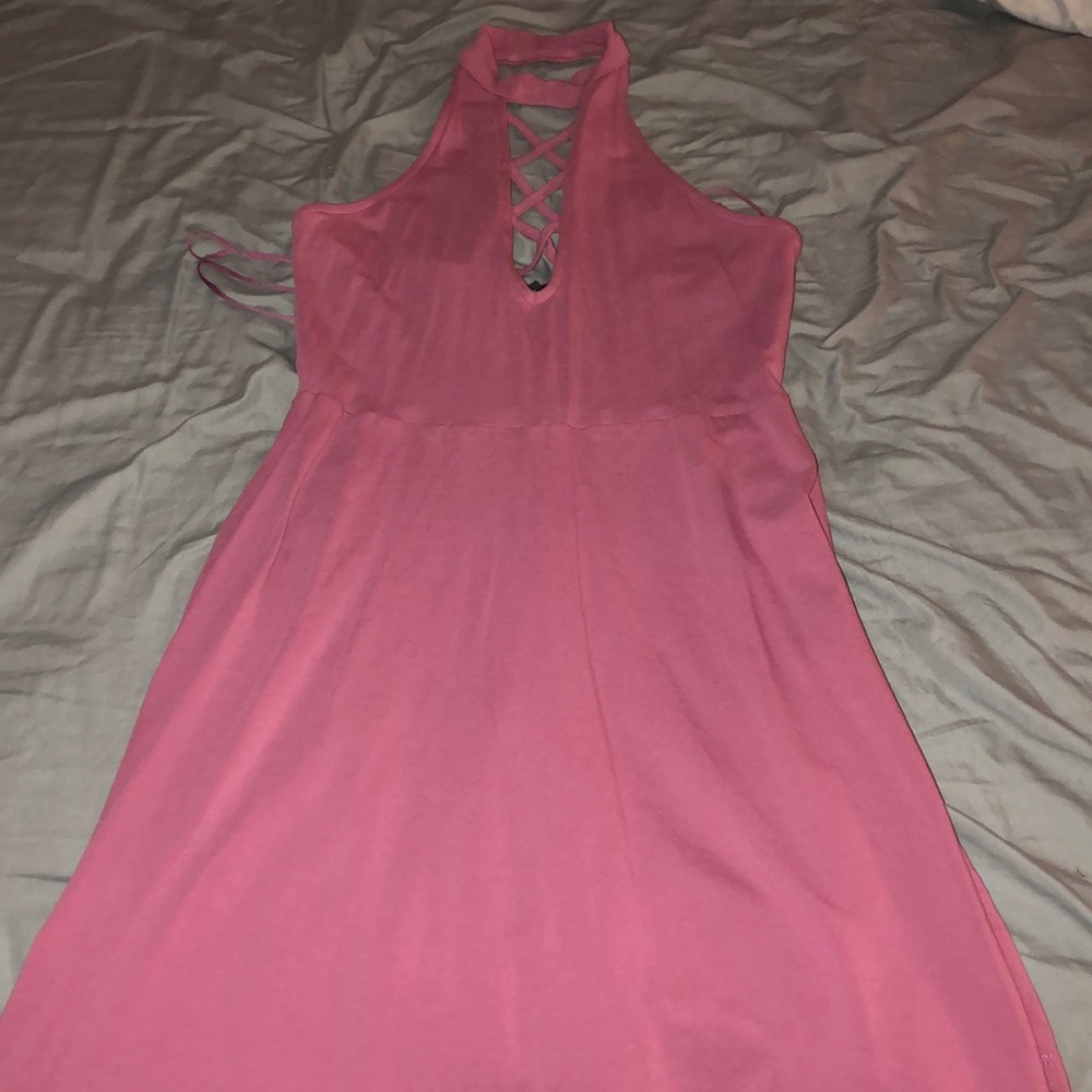 Super soft Express pink dress!!